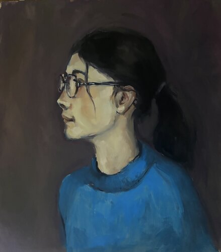 Séléna by Géraldine Morales, Painting for Sale on Singulart