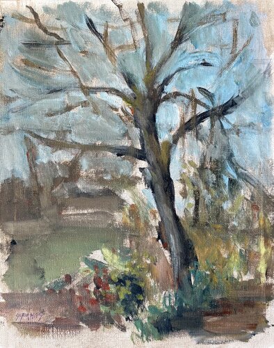 avant le printemps by Géraldine Morales, 絵画 for Sale on Singulart