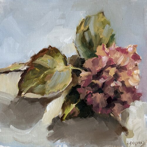 hortensia 5 by Géraldine Morales, 絵画 for Sale on Singulart