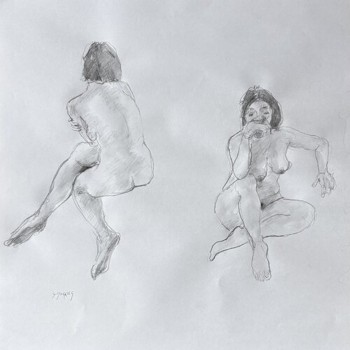 Coline pile ou face van Géraldine Morales, Tekening te koop op Singulart