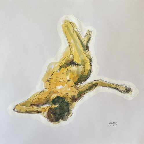 chaleur étouffante van Géraldine Morales, Tekening te koop op Singulart