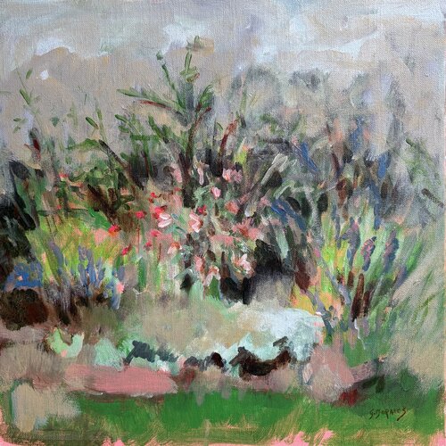 massif printanier 5 by Géraldine Morales, Painting for Sale on Singulart