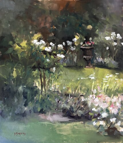 Jardin d'Erzeville 4 by Géraldine Morales, Painting for Sale on Singulart