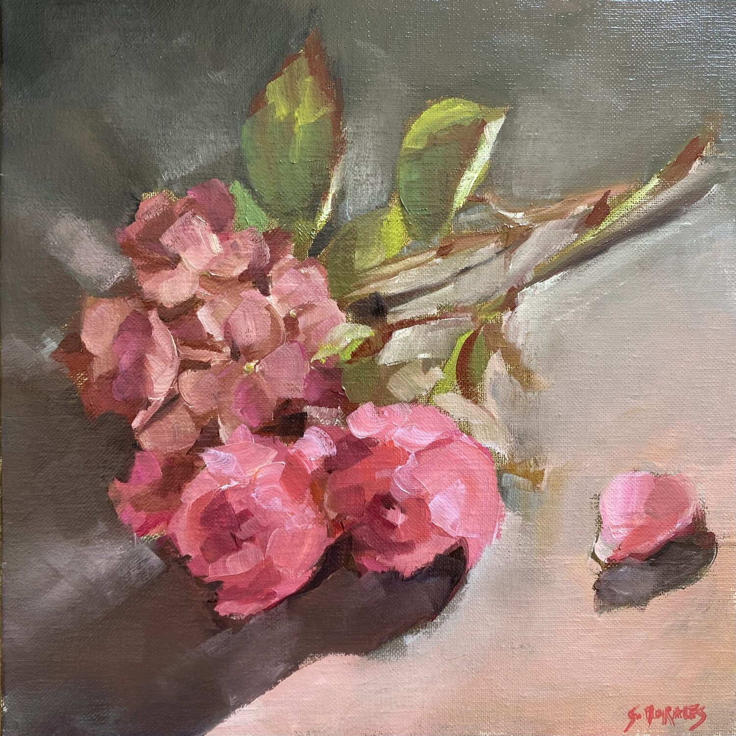 Bouquet rose Géraldine Morales