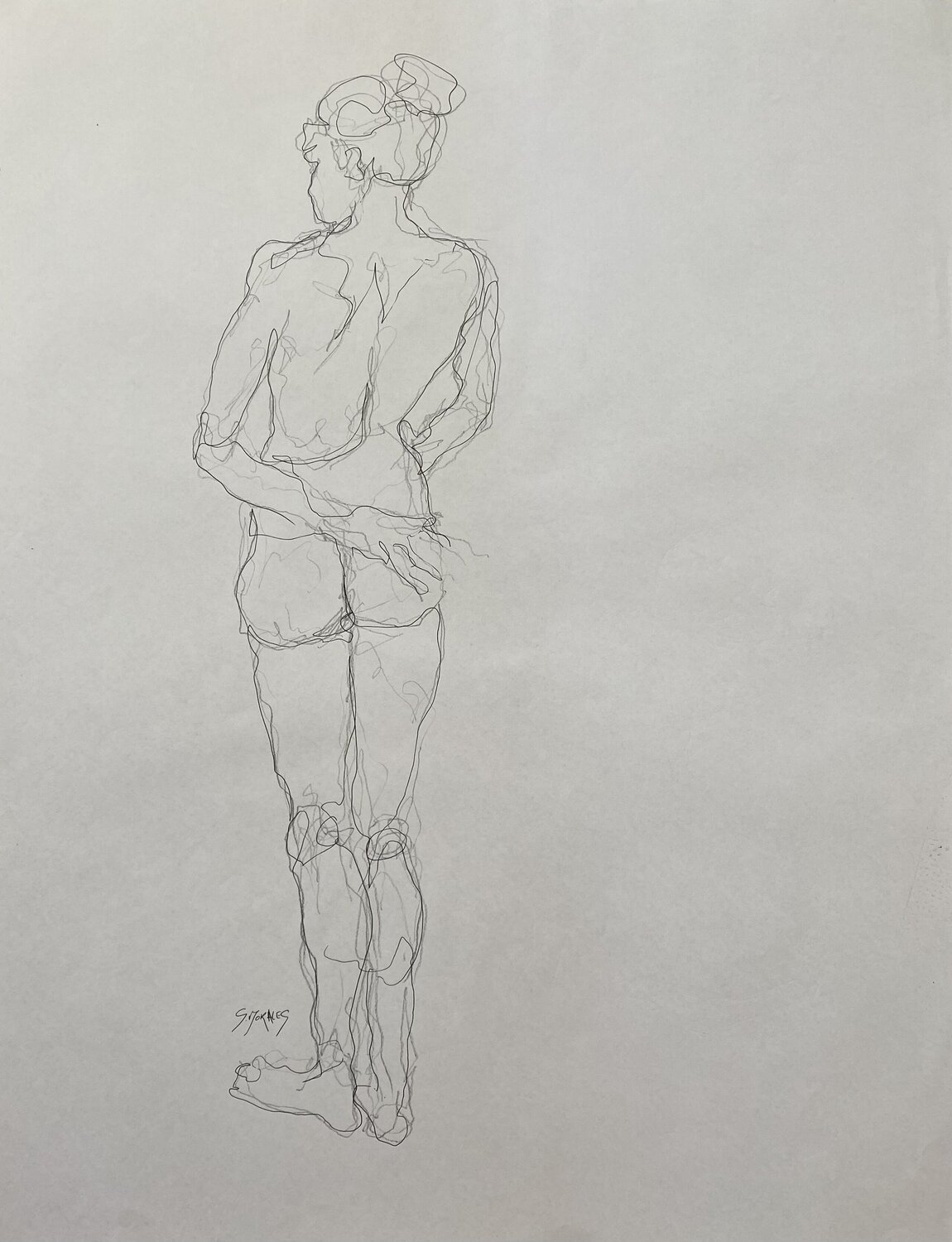 Au fil des jours Géraldine Morales Disegno in vendita