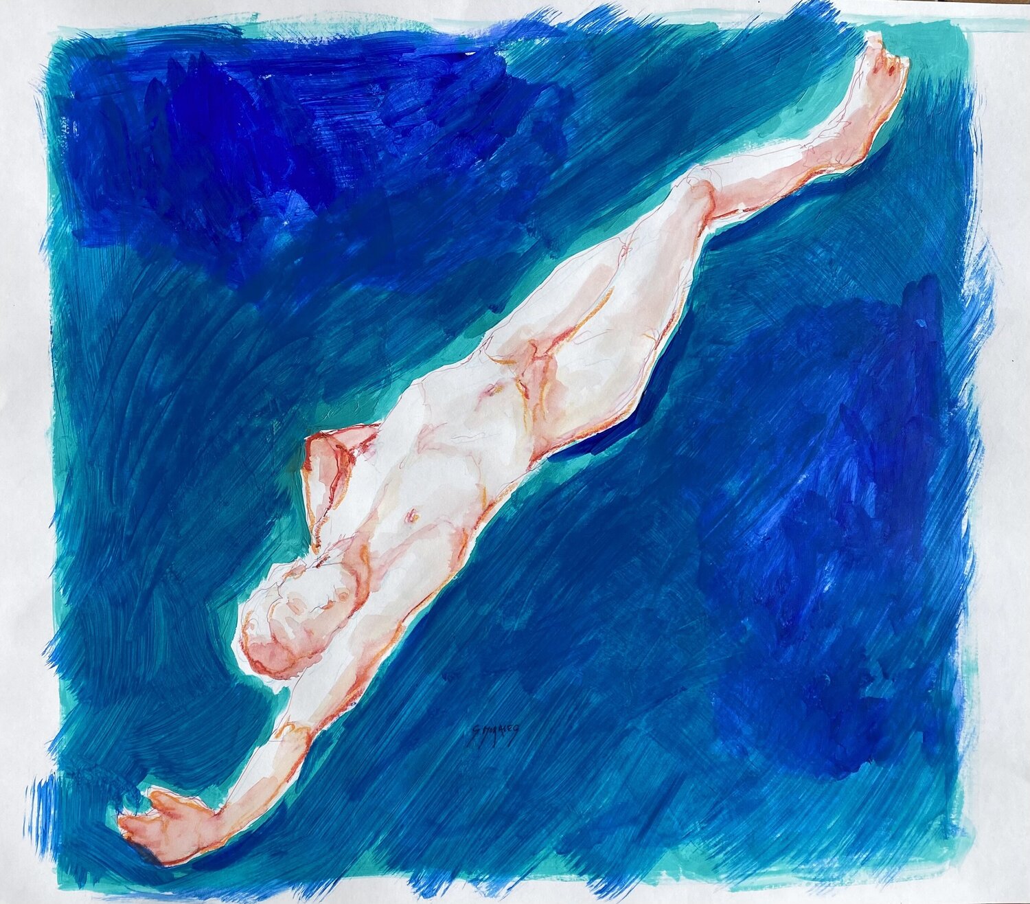 le grand bleu Géraldine Morales