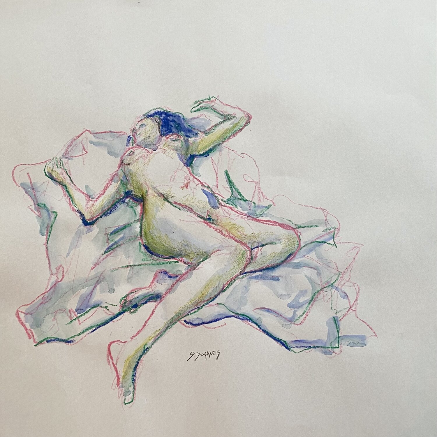 Dans un nuage Géraldine Morales