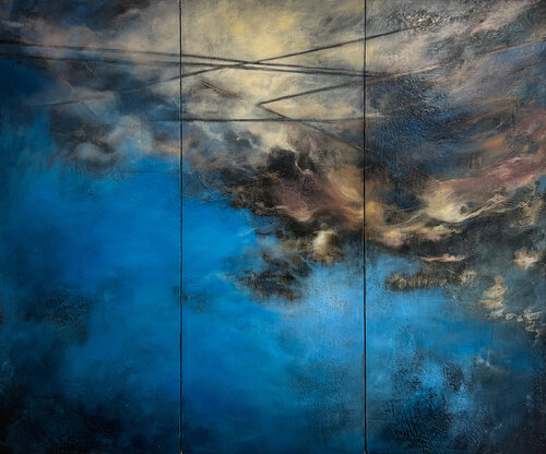 Storm is coming de Marjan Fahimi, Pintura a la venta en Singulart