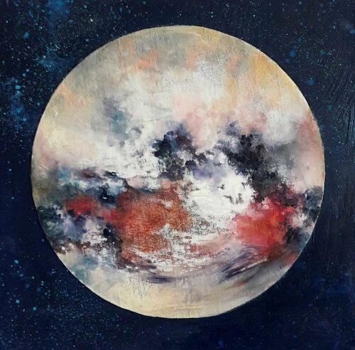 MOON 19 von Marjan Fahimi, Malerei kaufen auf Singulart