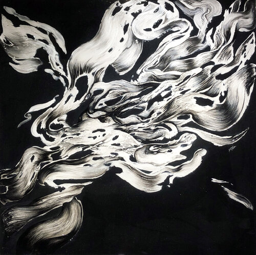 Absence 2 van Marjan Fahimi, Schilderij te koop op Singulart