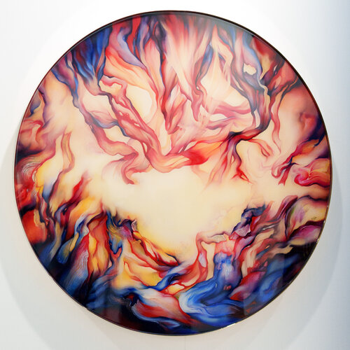 Lovers par Marjan Fahimi, Peinture en vente sur Singulart