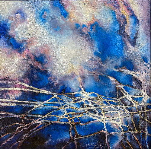 Sky fields de Marjan Fahimi, Pintura a la venta en Singulart