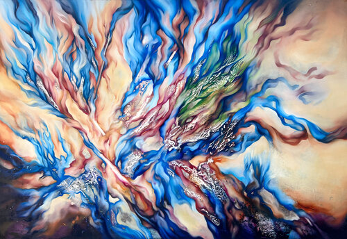 Coming back to life par Marjan Fahimi, Peinture en vente sur Singulart