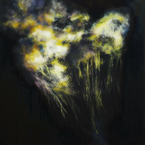 I'm not afraid of Dark van Marjan Fahimi, Schilderij te koop op Singulart