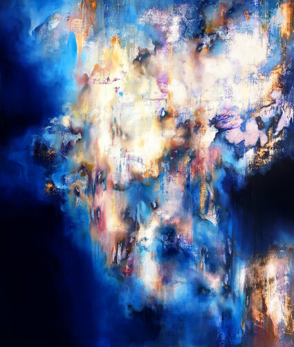 Waiting for tomorrow - 1 van Marjan Fahimi, Schilderij te koop op Singulart