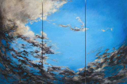 Waiting for van Marjan Fahimi, Schilderij te koop op Singulart