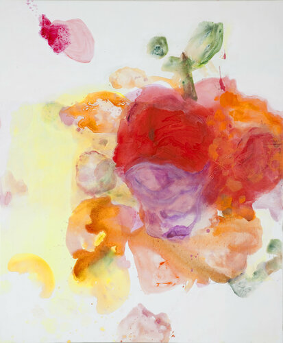 Sommerblume 2 van Alexandra Hiltl, Schilderij te koop op Singulart