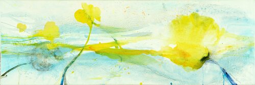 Löwenzahn 2 / Dandelion 2 di Alexandra Hiltl, Pittura in vendita su Singulart