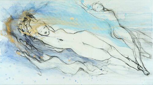 Nereiden 2 by Alexandra Hiltl, Painting for Sale on Singulart