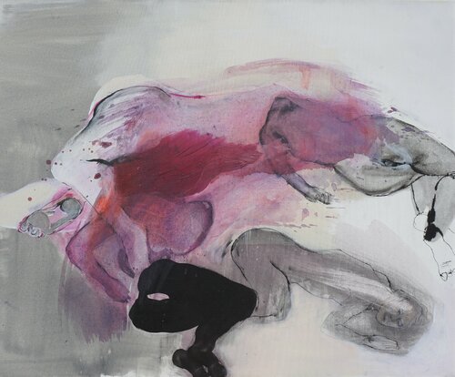 Im Traum 2 / In the dream 2 von Alexandra Hiltl, Malerei kaufen auf Singulart