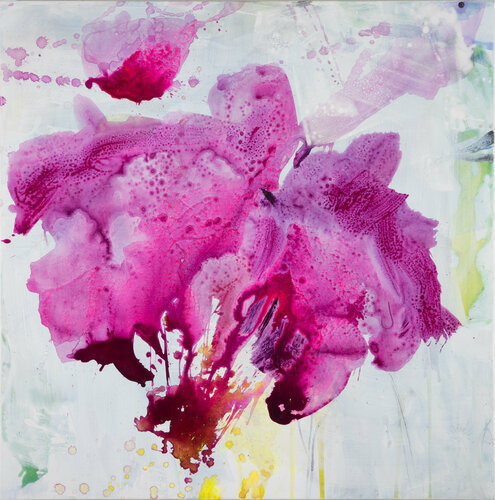 Pfingstrose / Peony by Alexandra Hiltl, Painting for Sale on Singulart