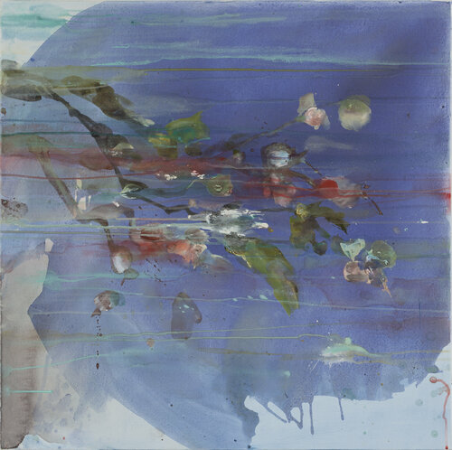 Frühlingsregen I Spring Rain by Alexandra Hiltl, Painting for Sale on Singulart