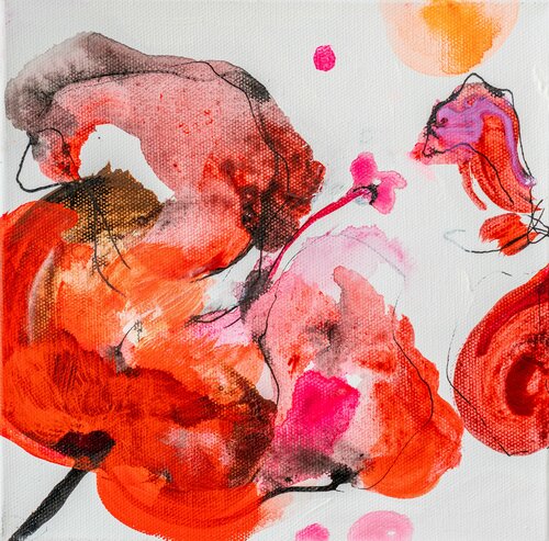 Amaryllis 2 di Alexandra Hiltl, Pittura in vendita su Singulart