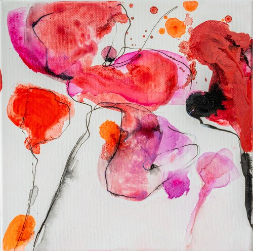 Amaryllis 3 di Alexandra Hiltl, Pittura in vendita su Singulart