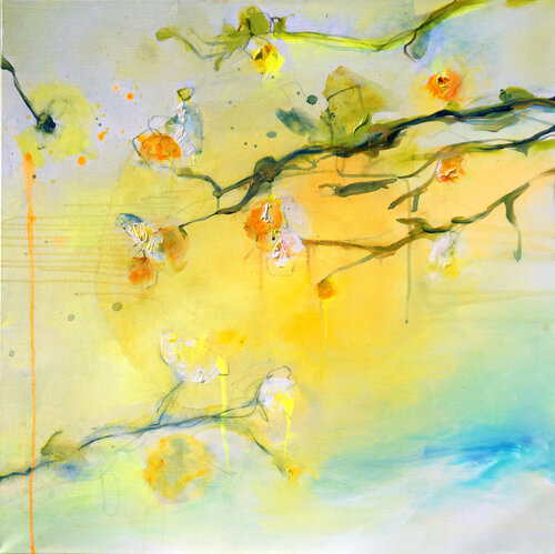 Frühling I Spring di Alexandra Hiltl, Pittura in vendita su Singulart