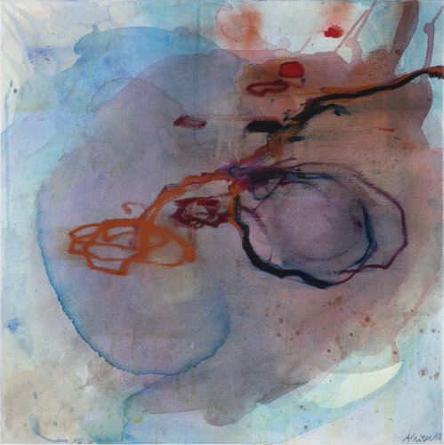 Seerosen 5 I Water Lilies 5 by Alexandra Hiltl, 회화 for Sale on Singulart