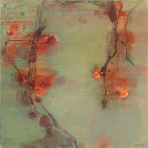 Am Wasser I At the Water di Alexandra Hiltl, Pittura in vendita su Singulart