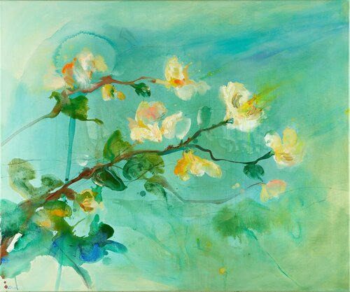 Frühling I Spring by Alexandra Hiltl, Painting for Sale on Singulart