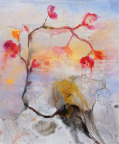 Japanese Orchid I Japanische Orchidee by Alexandra Hiltl, Painting for Sale on Singulart