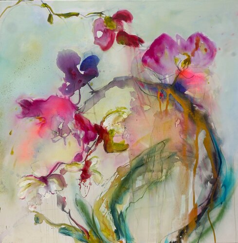 Blaue Orchidee I Blue Orchid Alexandra Hiltl