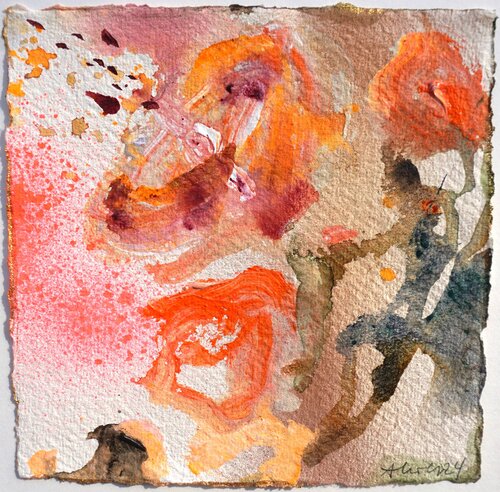 Blütenzweige #3 par Alexandra Hiltl, Peinture en vente sur Singulart