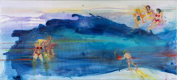 Blaue Welle I Blue Wave Alexandra Hiltl