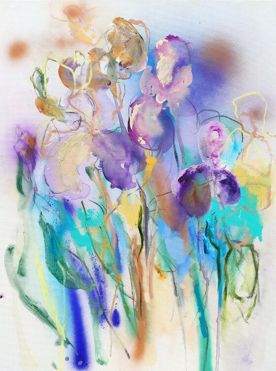 Kleine Iris I Small Irises Alexandra Hiltl