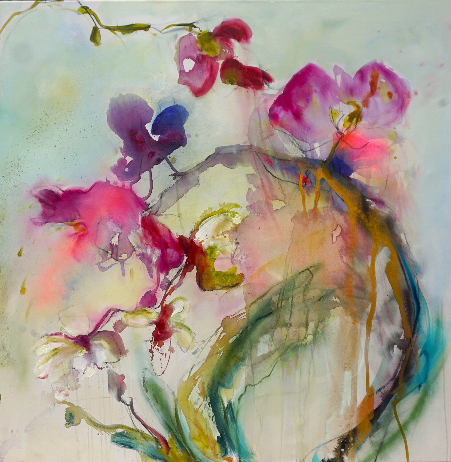 Blaue Orchidee I Blue Orchid Alexandra Hiltl
