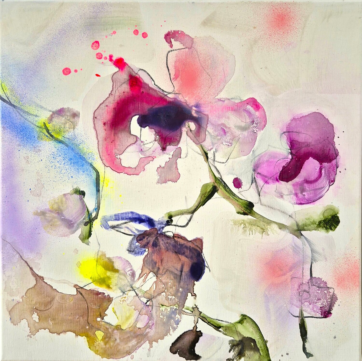 Kleine blaue Orchidee 2 Alexandra Hiltl