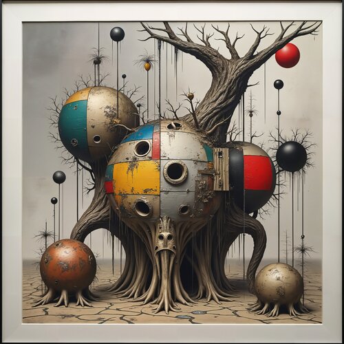 The Metallic Fruit by Dan Obana, Print for Sale on Singulart