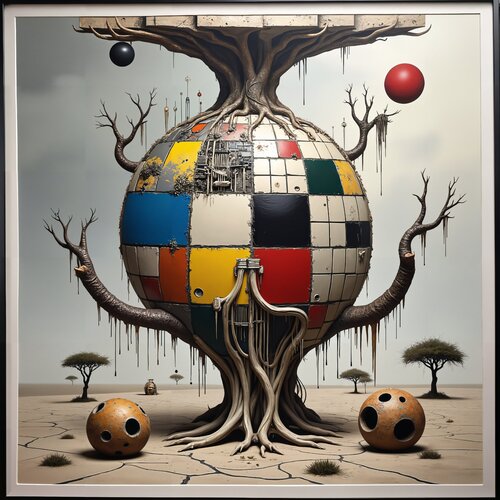 The Mechanical Orchard di Dan Obana, Stampa in vendita su Singulart