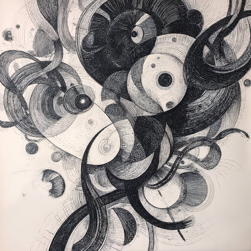 Whisper of Spirals von Dan Obana, Druck kaufen auf Singulart