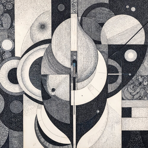 False Equilibrium von Dan Obana, Druck kaufen auf Singulart