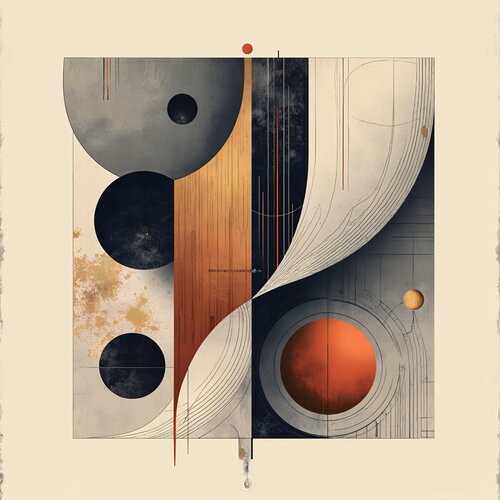 Intersecting Lights van Dan Obana, Afdruk te koop op Singulart