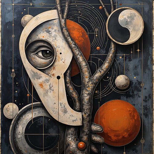 Vibrations of Time di Dan Obana, Stampa in vendita su Singulart