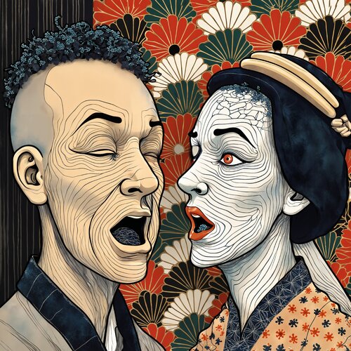 Silent Scream di Dan Obana, Stampa in vendita su Singulart