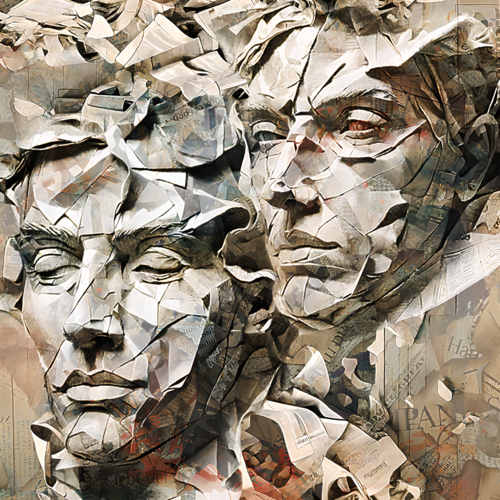 Fragmented Thoughts di Dan Obana, Stampa in vendita su Singulart