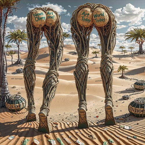 Footprints in the Sands of Memory van Dan Obana, Afdruk te koop op Singulart