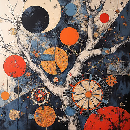 The Memory Tree di Dan Obana, Stampa in vendita su Singulart