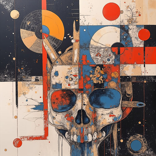 Death and Reconstruction by Dan Obana, Print for Sale on Singulart